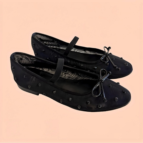 Jeffrey Campbell Shoes - Jeffrey Campbell Releve Crystal Embellished Mary Jane Flat